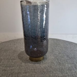 Kline medium smoke glass vase