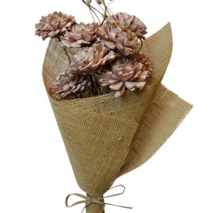 Old pink folded rose