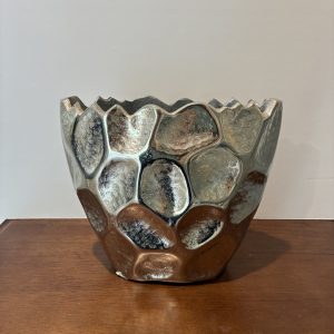 Jim small silver vase