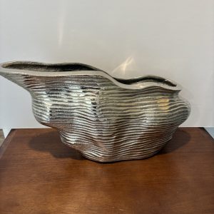 Robert small unilateral silver vase