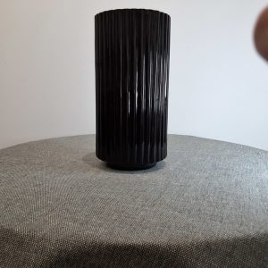 Nyx Dezor Tall Grey glass vase