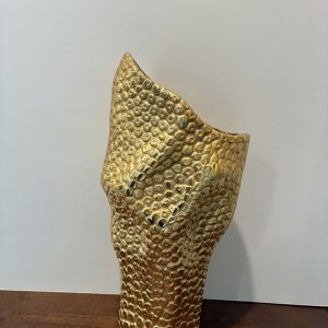 Eric small gold vase