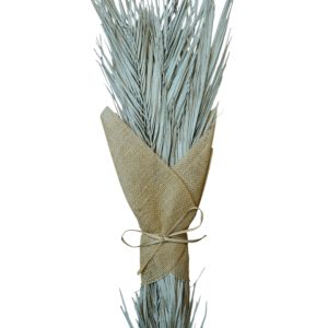 Sage green date leaves