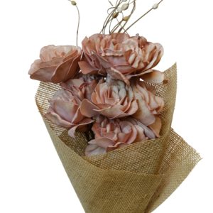 Old pink bourbon rose
