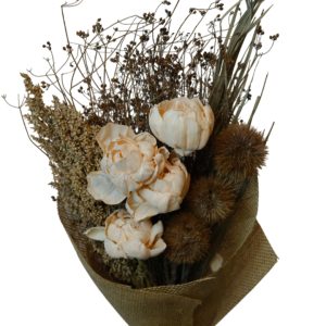 Corn yellow mixed bouquet peony rose