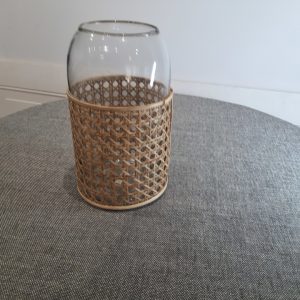 Dylan clear large glass vase